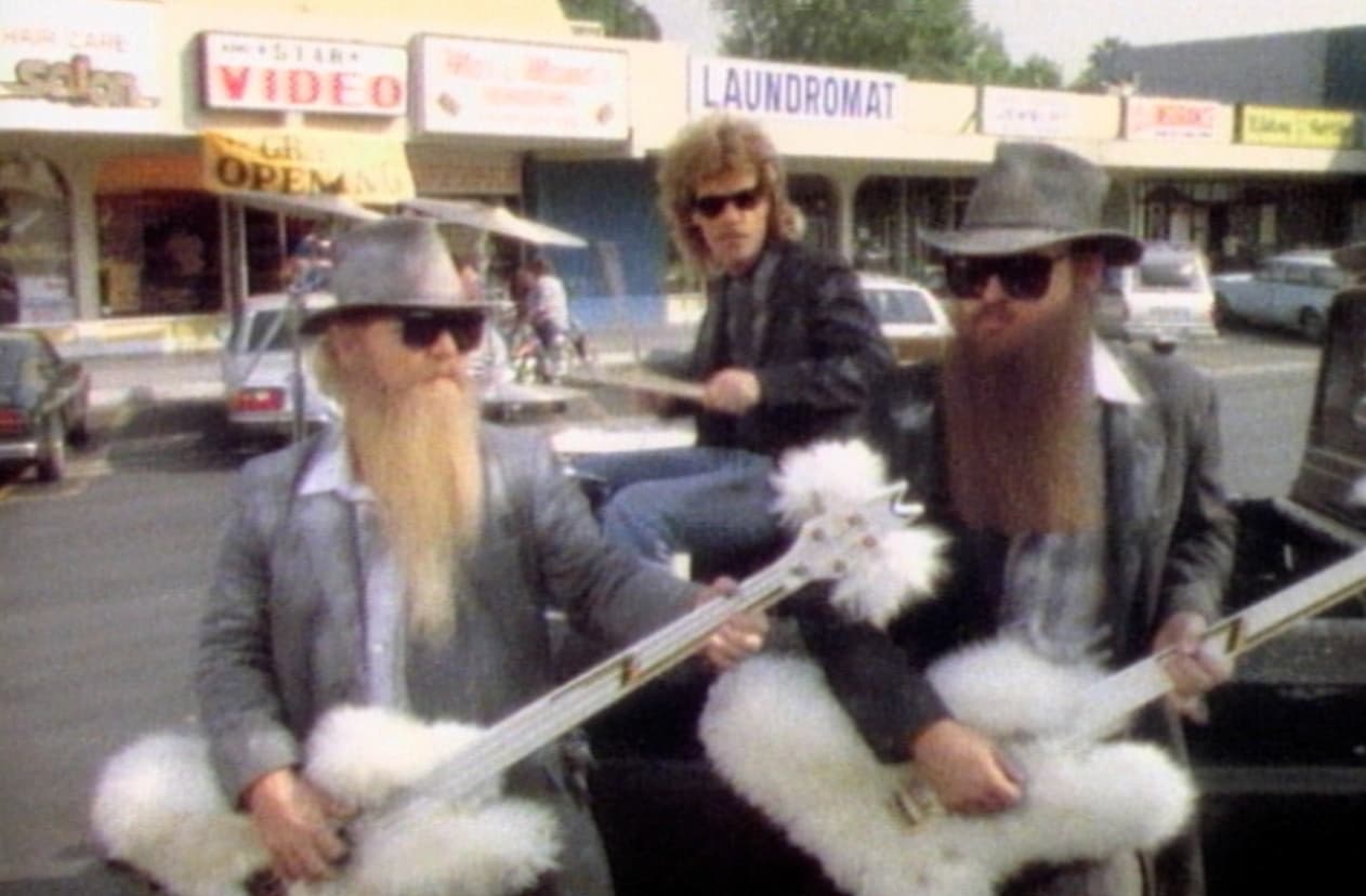 zz top гитара - Laundromat Video Opem